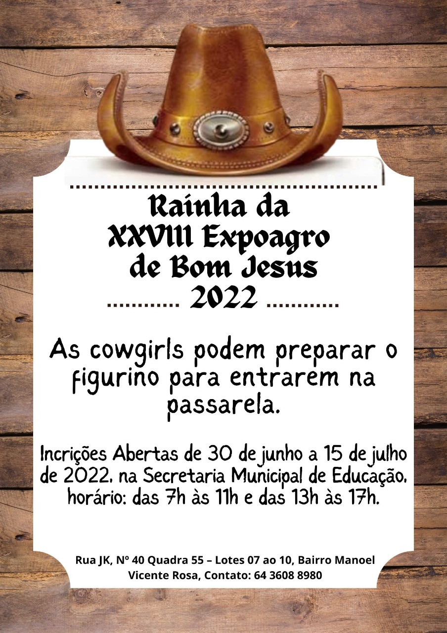 RAINHA DA EXPO AGRO BOM JESUS 2022